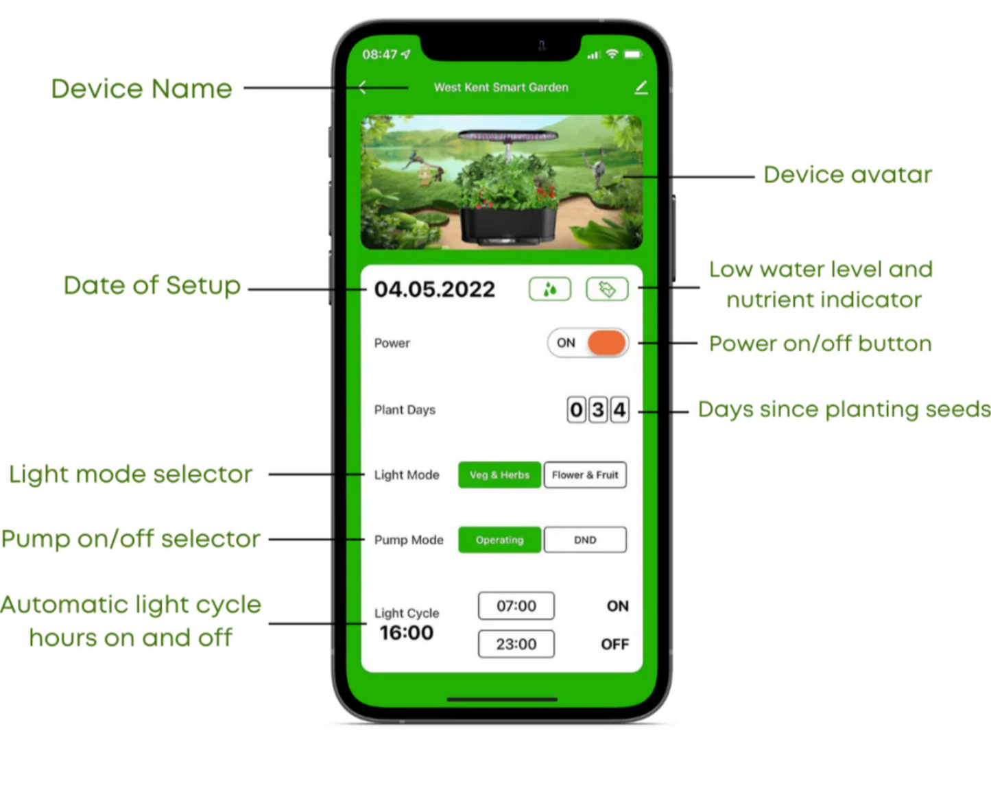 West Kent 21 Pod Smart Garden Deluxe